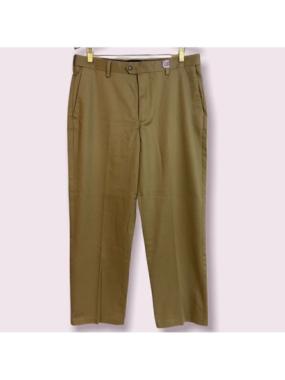 Croft and Barrow Mens Khaki Dress Pants 34x30
